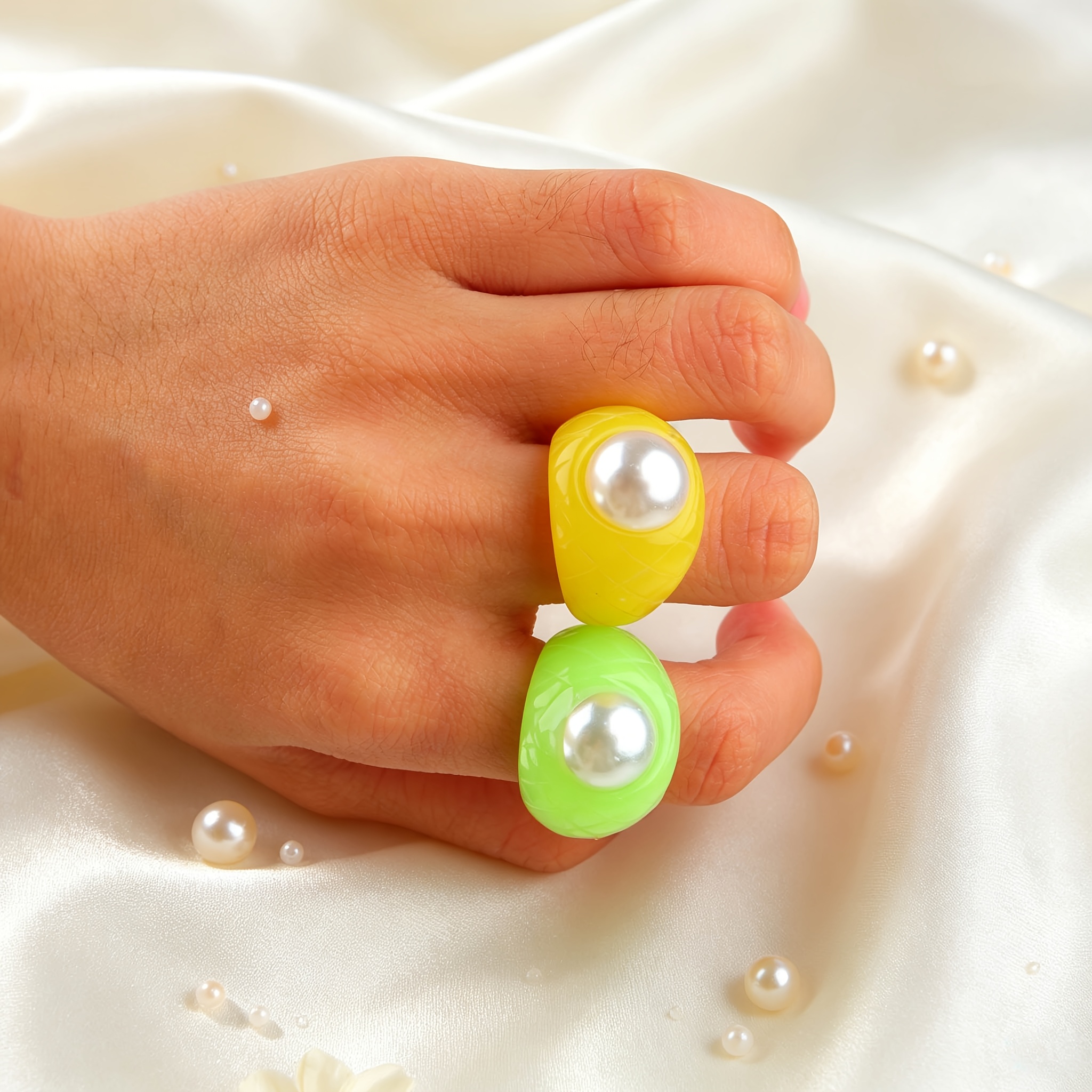 6pc Stylish Sweet Women's Rings Set, Gift for Friends